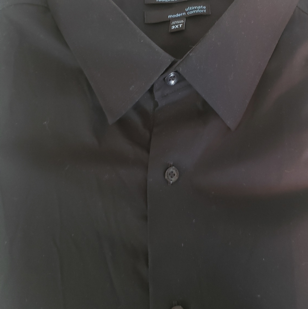 Murano 3XT black dress/casual shirt